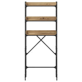 Washing Machine Shelf with Shelf Artisan Oak 67 x 25 x 163 cm 883551
