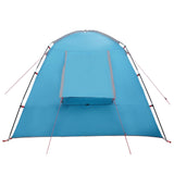 Cabin Tent with Roof Blue 210 x 210 x 138 cm Polyester 42028506