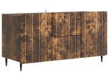 Sideboard Smoked Oak 89 x 34.5 x 62 cm Engineered Wood 894430