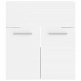 Bathroom Furniture Set White Engineered Wood 3071216