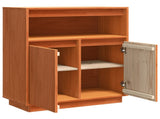 Sideboard Wax Brown 70 x 34 x 80 cm Solid Pine Wood 858250