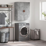 Wall Mounted Cabinet Concrete Grey 69.5x34x90 cm 828400