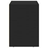 Bedside Table Black 40 x 35 x 50 cm Engineered Wood 891246