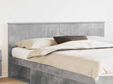 Headboard Concrete Grey Engineered wood 888422