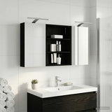 Bathroom Cabinet Set 3 pcs 100 x 10.5 x 50 cm Engineered wood 3403689