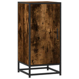 Sideboard Smoked Oak 35.5x35x76 cm Engineered Wood and Metal 848941