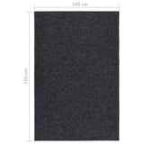 Dirt Trapper Carpet Runner 100x150 cm Anthracite 327166