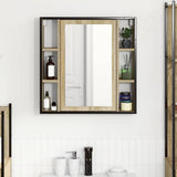 Mirror Cabinet Sonoma Oak 60 x 16 x 60 cm Engineered Wood 868040
