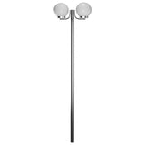 Garden Lamp Post 2 Lamps 220 cm 40390