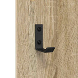 Wall-Mounted Coat Rack Wall-mounted Sonoma Oak 96 x 1.5 x 90 cm 874533