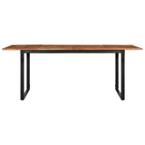 Dining Table 200x100x75 cm Solid Wood Acacia 373620