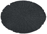 Stepping Stone 6 pcs Black 45 x 1.8 cm Rubber 42030074