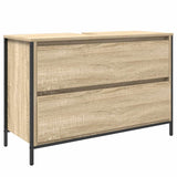 Bathroom Basin Cabinet with Drawers Sonoma Oak 90x34.5x60 cm 861878