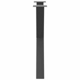 Dining Table Legs X-Shaped 2 pcs Anthracite 80x cm Steel 4012982