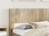 Bed Frame with Storage and Headboard Sonoma Oak 120 x 190 cm 3414237