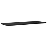 805327 Bookshelf Boards 8 pcs High Gloss Black 80x30x1,5 cm Engineered Wood