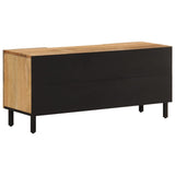 TV Cabinet 105x33x46 cm Solid Wood Mango 358212