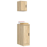 Garage Cabinets 2 pcs Sonoma Oak Engineered Wood 3328289