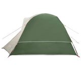 Camping Tent Cabin 4-Person Green Waterproof 4009558