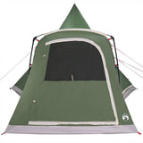 Teepee Tent 5-Person with Roof Green 545 x 450 x 295 cm 42003999