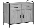 Sideboard Grey Sonoma 73 x 33 x 81 cm Engineered Wood 8013833