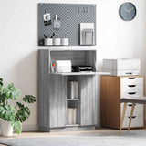 Desk Grey Sonoma 71.5 x 31.5 x 106.5 cm Engineered Wood 869487