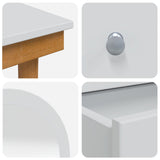 Dressing Table Set FAUSKE 5 pcs White 100 x 50 x 143 cm 3438596