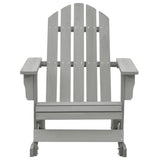 Garden Rocking Chair Wood Grey 45704