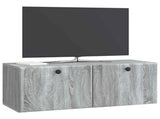 Wall-Mounted TV Cabinet 78.5 x 31 x 30 cm Grey Sonoma 899231