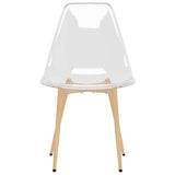 Dining Chairs 2 pcs Transparent PET 338062