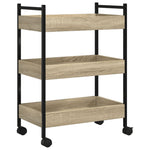 ZNTS Kitchen Trolley Sonoma Oak 50x30x70 cm Engineered Wood 842357