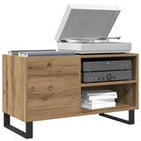 Record Cabinet Artisan Oak 84.5x38x48 cm Engineered Wood 857245