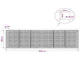 Gabion with 3.5 mm Wire and 5x5 cm Mesh 600x20x200 cm 3462198
