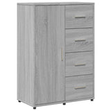 Sideboards 2 pcs Grey Sonoma 60x31x84 cm Engineered Wood 3276593