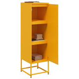 Highboard Mustard Yellow 36x39x123 cm Steel 846527