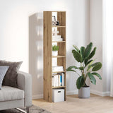 Bookcases 2 pcs Stackable Artisan Oak 30x30x80 cm Engineered Wood 858820