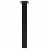 Dining Table Legs X-Shaped 2 pcs Black 60x cm Steel 4012972