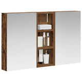 Bathroom Cabinet Set 3 pcs 80 x 10.5 x 50 cm Engineered wood 3403654