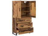 Highboard Old Wood 69.5 x 34 x 180 cm Engineered Wood 3415723