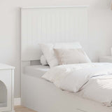 Headboard with Headboard White 75 cm Engineered wood 887824