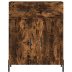 Highboard Smoked Oak 69.5x34x180 cm Engineered Wood 3199886