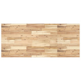 Basin Shelf Wall Mounted Steel and Solid Wood Acacia 3302806
