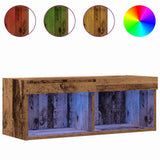 TV Cabinet Set 2 pcs Old wood 80 x 30 x 30 cm Engineered Wood 862201