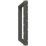 Dining Table Legs U-Shaped 2 pcs Anthracite 70x cm Steel 4012794