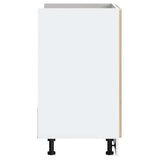 Sink Base Cabinet "Porto" Sonoma Oak 80x46x81.5 cm Engineered Wood 853930