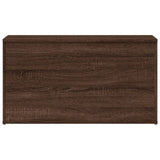 Storage Chest Brown Oak 84x42x46 cm Engineered Wood 815194