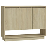 ZNTS Sideboard Sonoma Oak 97x31x75 cm Engineered Wood 809533