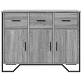 Sideboard Grey Sonoma 97x32.5x74.5 cm Engineered Wood 848562