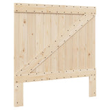 Bed Frame Natural Wood Solid Pine Wood Single Durable Bed Frame 3281551