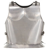 Medieval Knight Body Armour Cuirass Replica LARP Silver Steel 286219